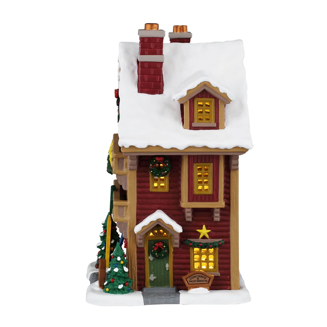 lemax-mountain-view-hotel-h-tel-miniature-lumineux-vail-village image 3