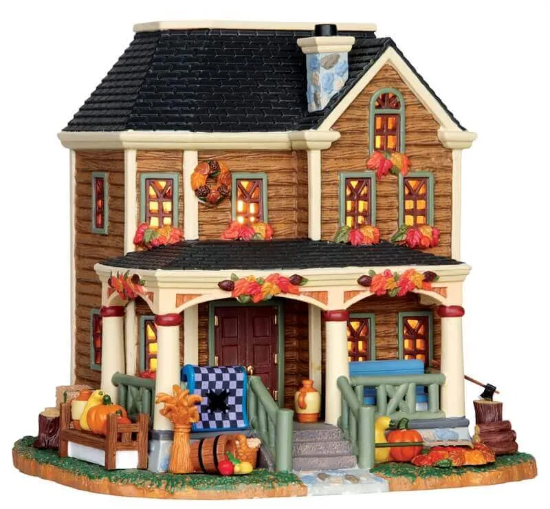 lemax-fall-residence-house-maison-d-automne-miniature image 1