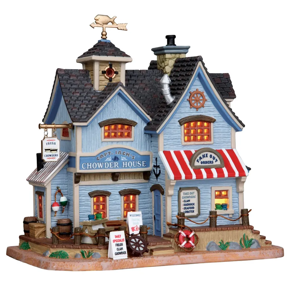lemax-captain-jack-s-chowder-house-maison-restaurant-fruits-de-mer-miniature image 1