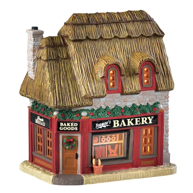 lemax-beamans-bakery-boulangerie-miniature-lumineuse image 1