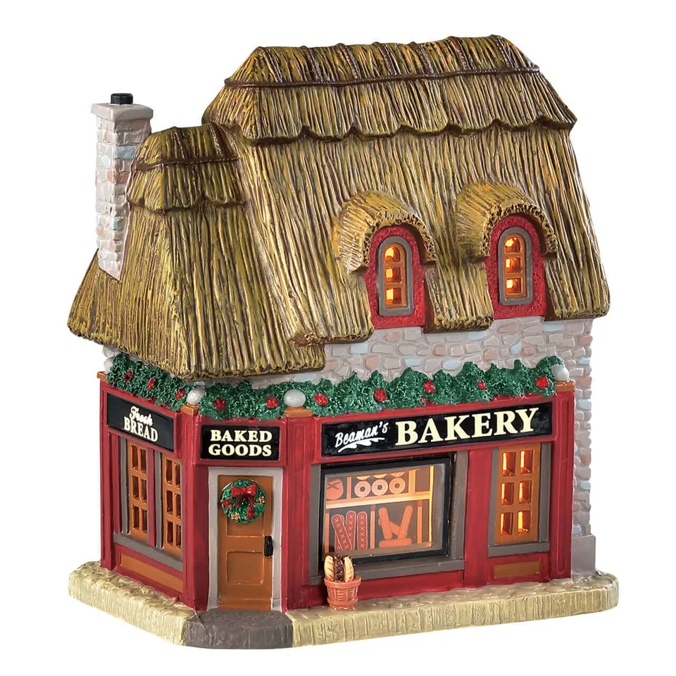 lemax-beamans-bakery-boulangerie-miniature-lumineuse image 1