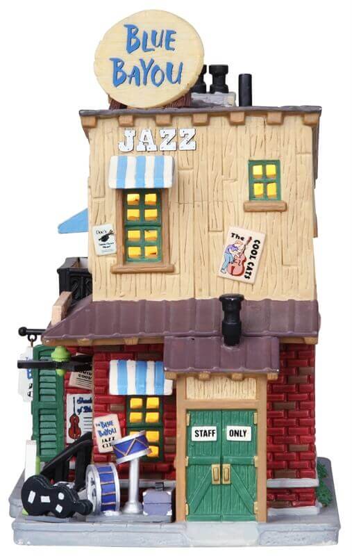 lemax-the-blue-bayou-club-b-timent-miniature-anim image 2