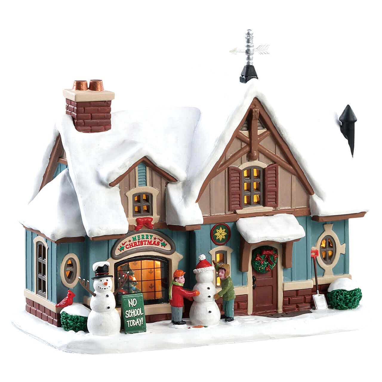 lemax-snow-day-sc-ne-miniature-village-caddington image 1