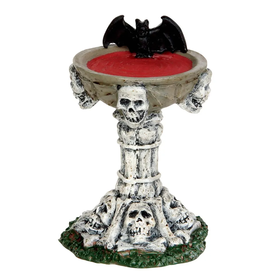 lemax-bat-bath-figurine-bain-de-chauves-souris-spooky-town-halloween image 1