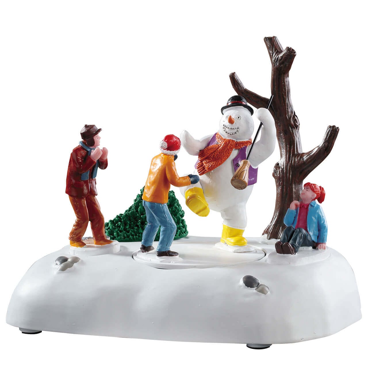 lemax-frosty-frolic-sc-ne-anim-e-bonhomme-de-neige image 1