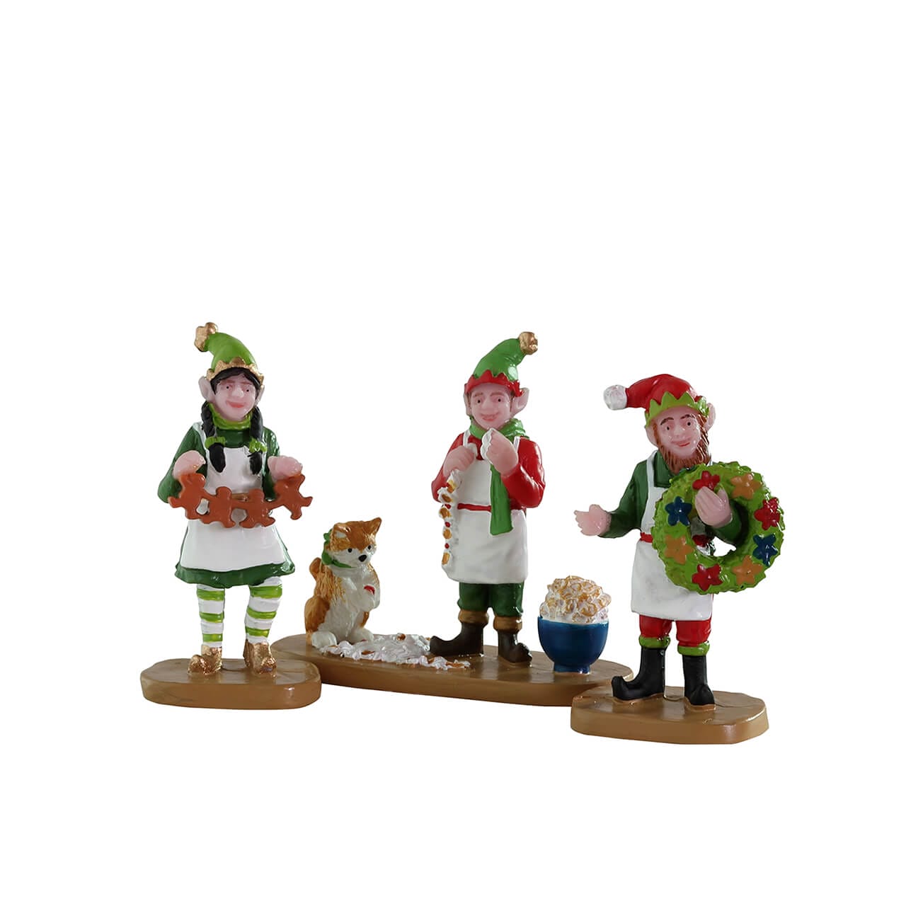 lemax-crafty-elves-figurines-miniatures-santa-s-wonderland image 1