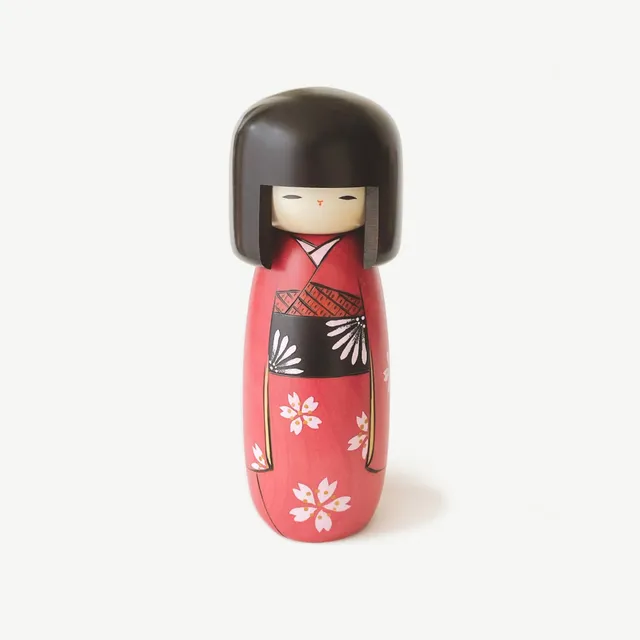 usaburo-kokeshi-haru-no-yume-spring-dream-grande-figurine-miniature-260-mm image 1