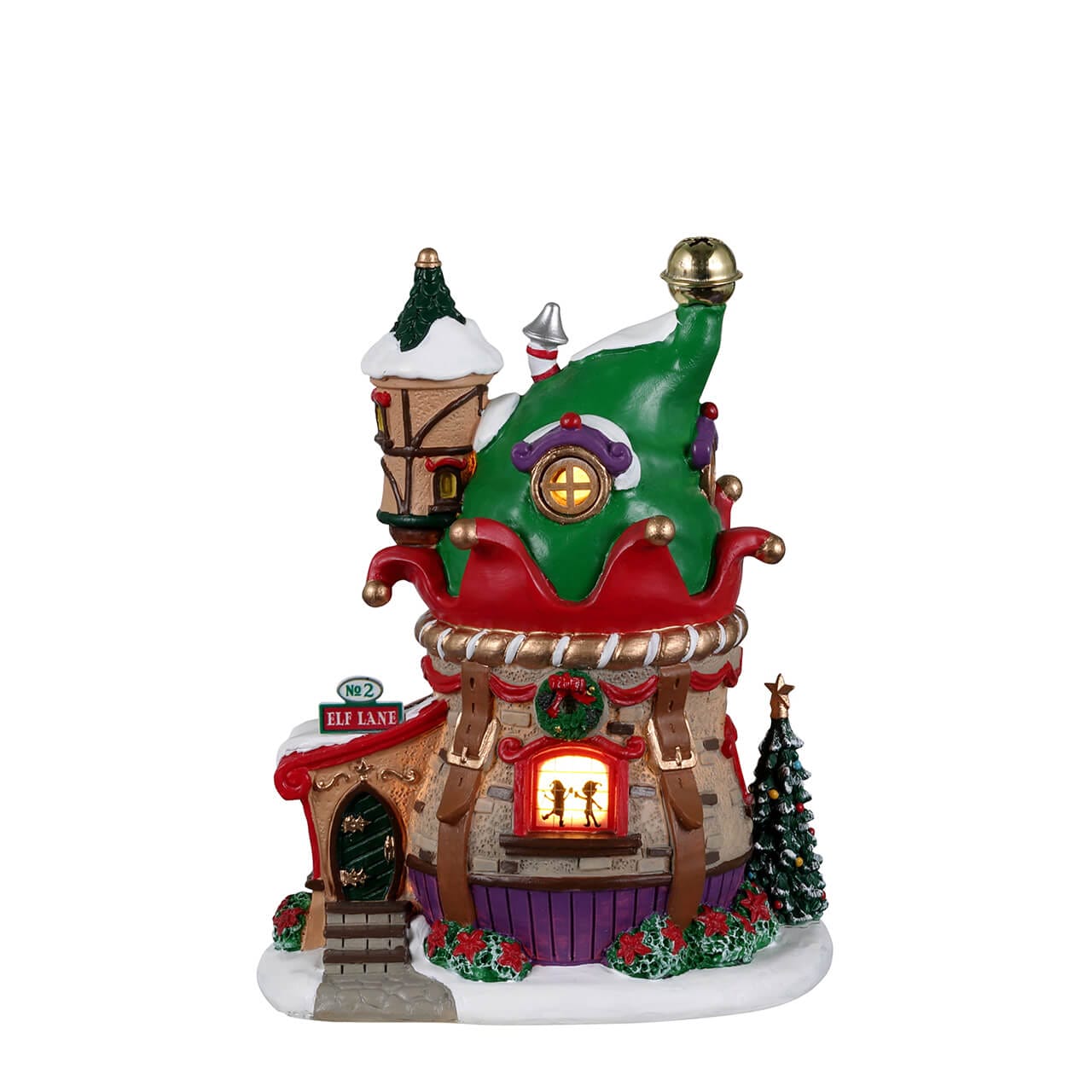lemax-no-2-elf-lane-maison-miniature-santa-s-wonderland image 5