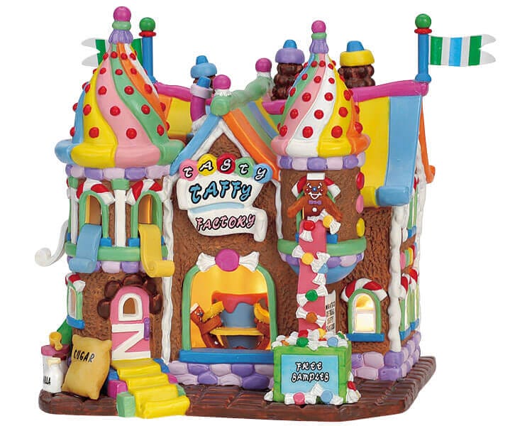 lemax-tasty-taffy-factory-b-timent-miniature-sugar-n-spice image 1