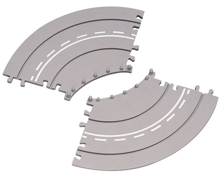 lemax-2-piece-curved-road-extensions-lot-de-2-routes-courbes-miniatures image 1