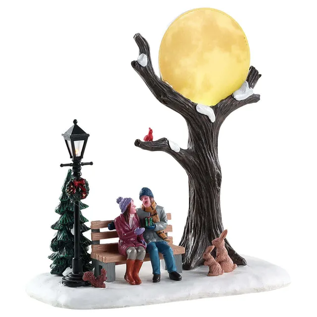 lemax-christmas-moon-accessoire-lumineux-miniature-vail-village image 1