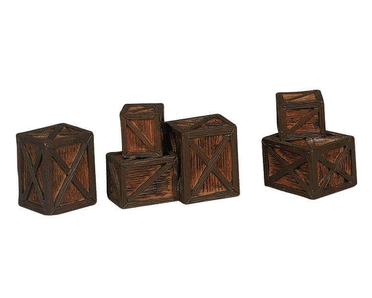 lemax-crates-lot-de-caisses-en-bois-miniatures image 2