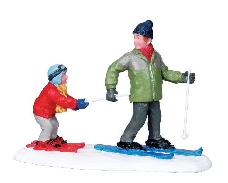 lemax-tagging-along-figurine-miniature-de-collection image 2
