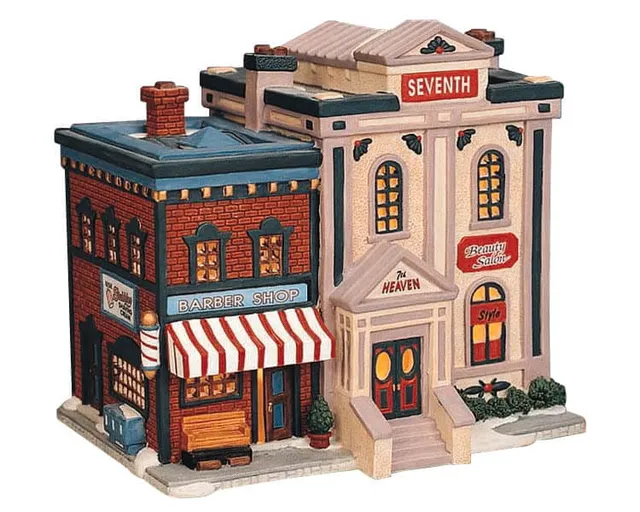 lemax-beauty-salon-b-timent-miniature-lumineux image 1