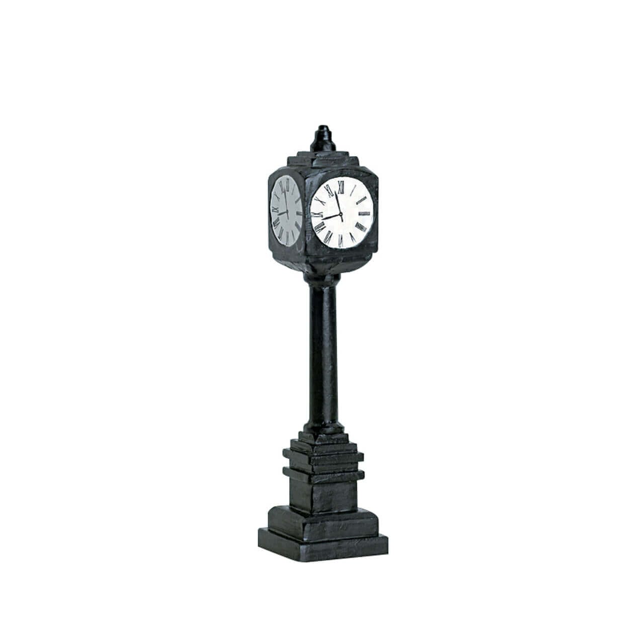 lemax-street-clock-horloge-de-rue-miniature-4-faces image 1