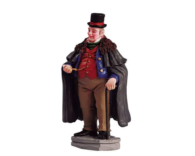 lemax-banker-figurine-miniature-banquier-village image 1