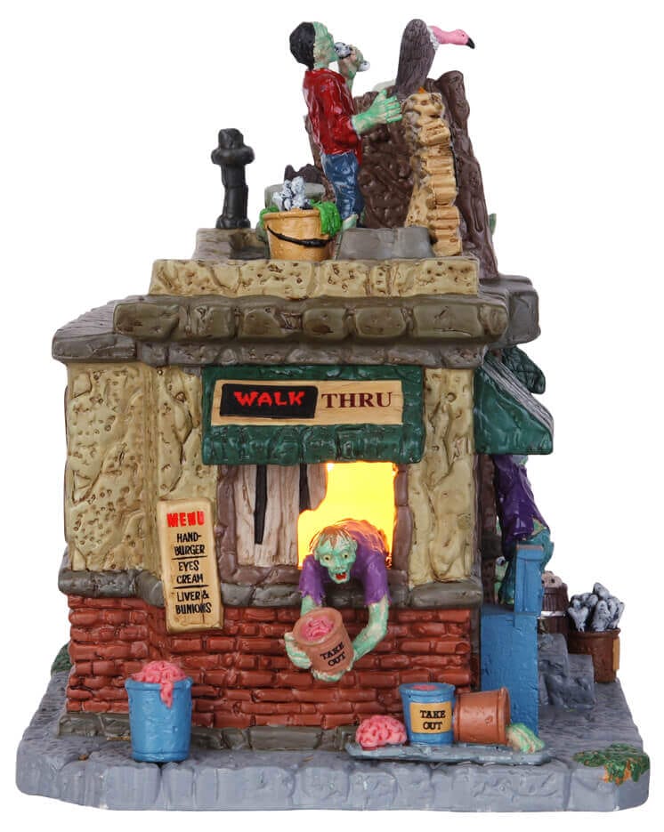 lemax-zombie-eatery-b-timent-miniature-spooky-town image 3