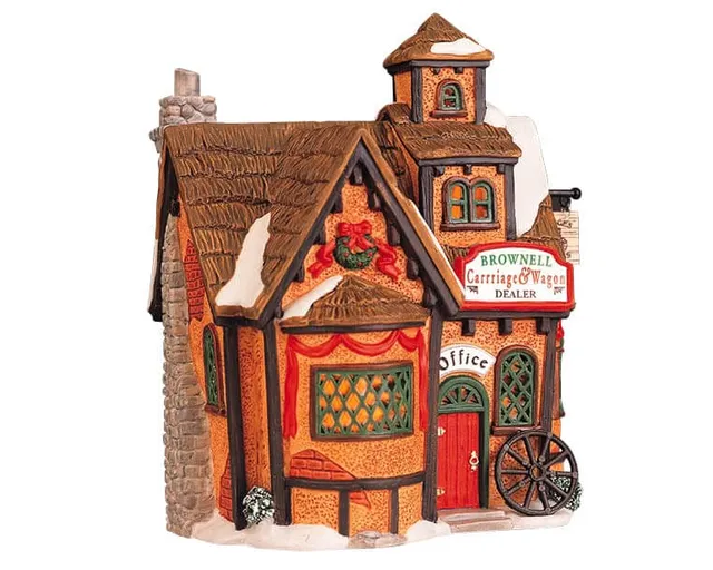 lemax-carriage-and-wagon-dealer-boutique-cal-ches-miniature image 1
