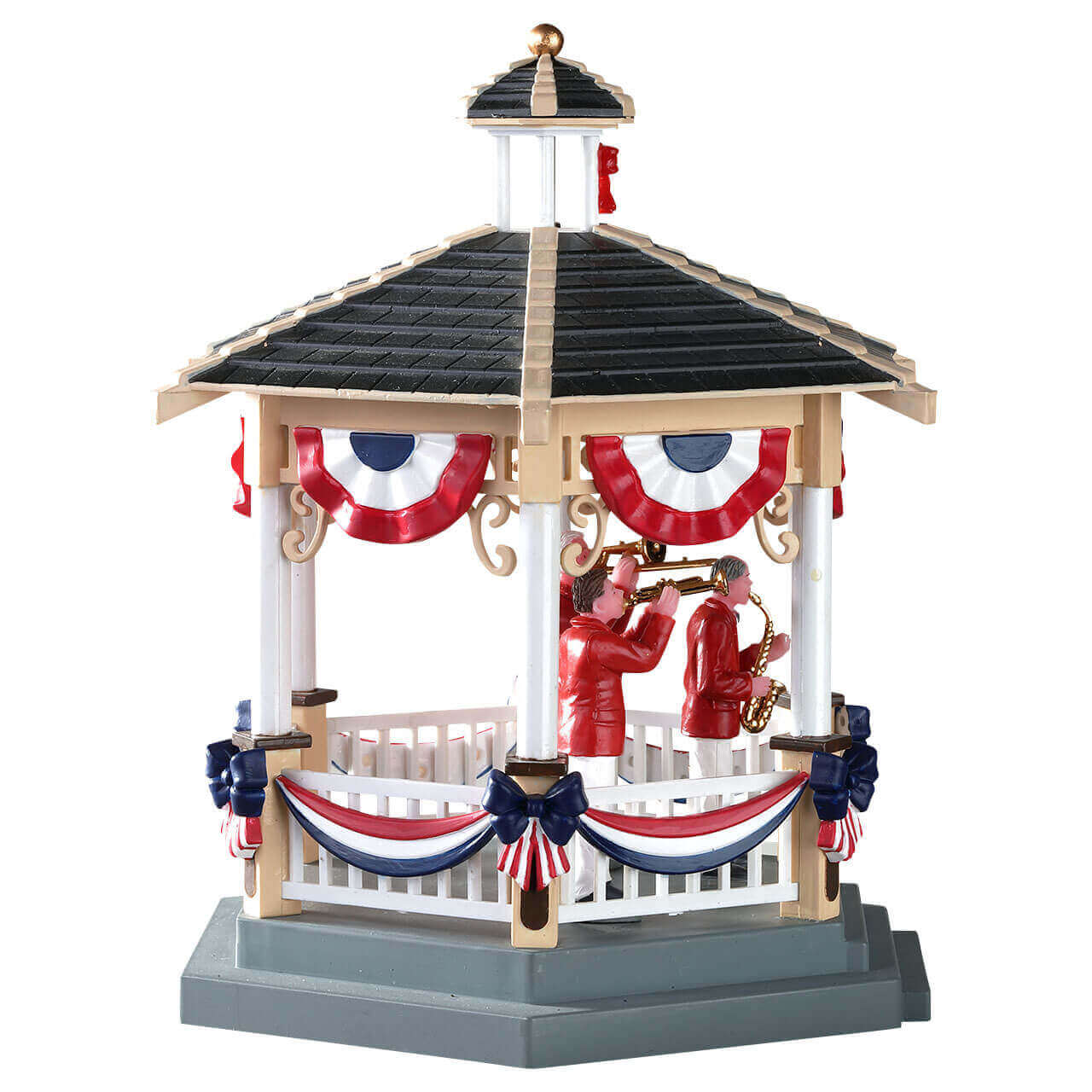 lemax-park-gazebo-kiosque-de-parc-miniature-lumineux image 3