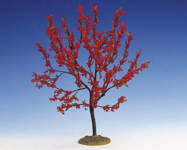 lemax-red-plum-extra-large-grand-arbre-d-coratif-rouge image 1