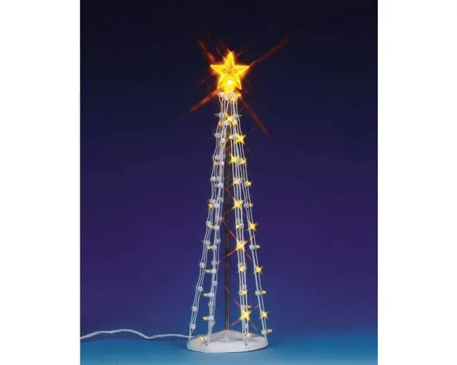 lemax-lighted-silhouette-tree-clear-l-arbre-lumineux-grand-mod-le image 1