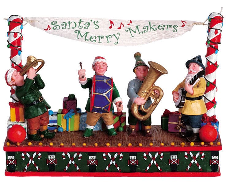 lemax-santa-s-merry-makers-figurines-miniatures-de-no-l image 1