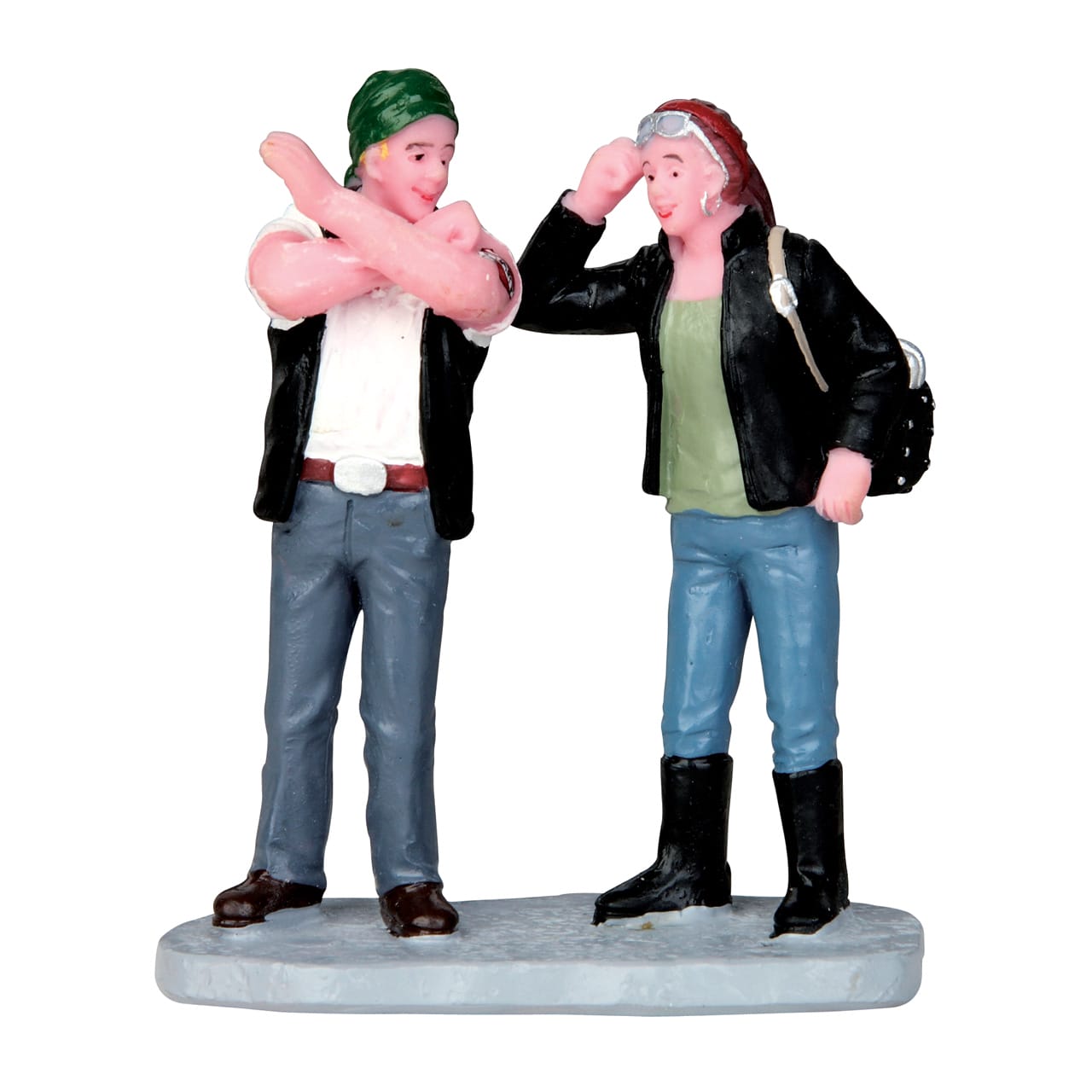 lemax-new-tattoo-figurine-miniature-sc-ne-de-personnages image 1