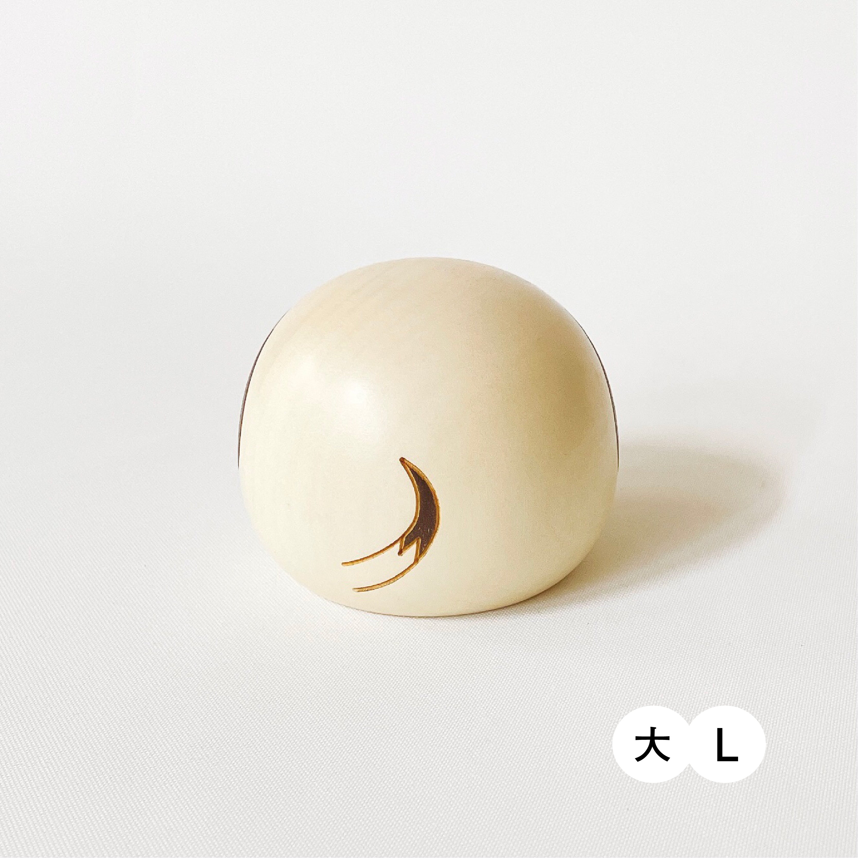 usaburo-kokeshi-yurakoro-chien-bascule-taille-l-75-mm image 7