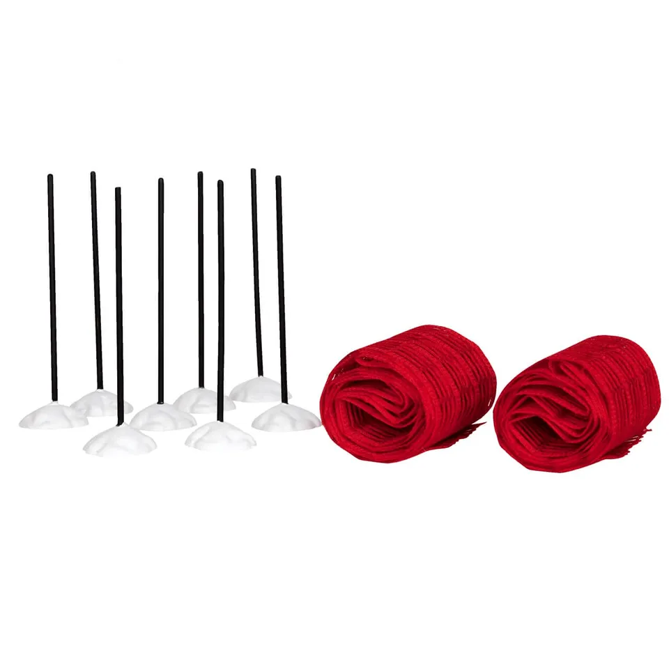 lemax-ski-racing-net-set-of-10-filets-de-piste-de-ski-miniature-vail-village image 1