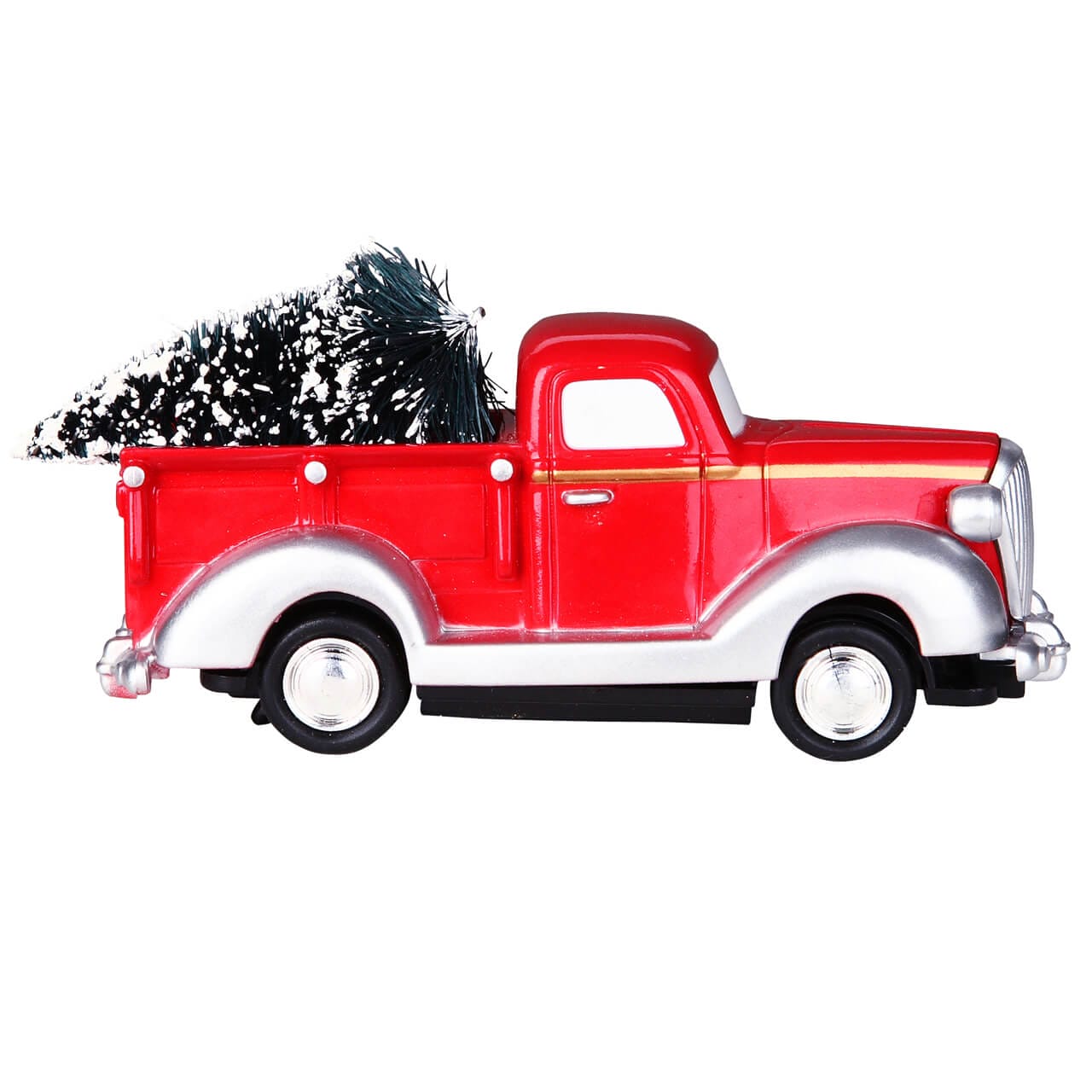 lemax-pick-up-truck-miniature-camion-rouge-de-no-l image 4