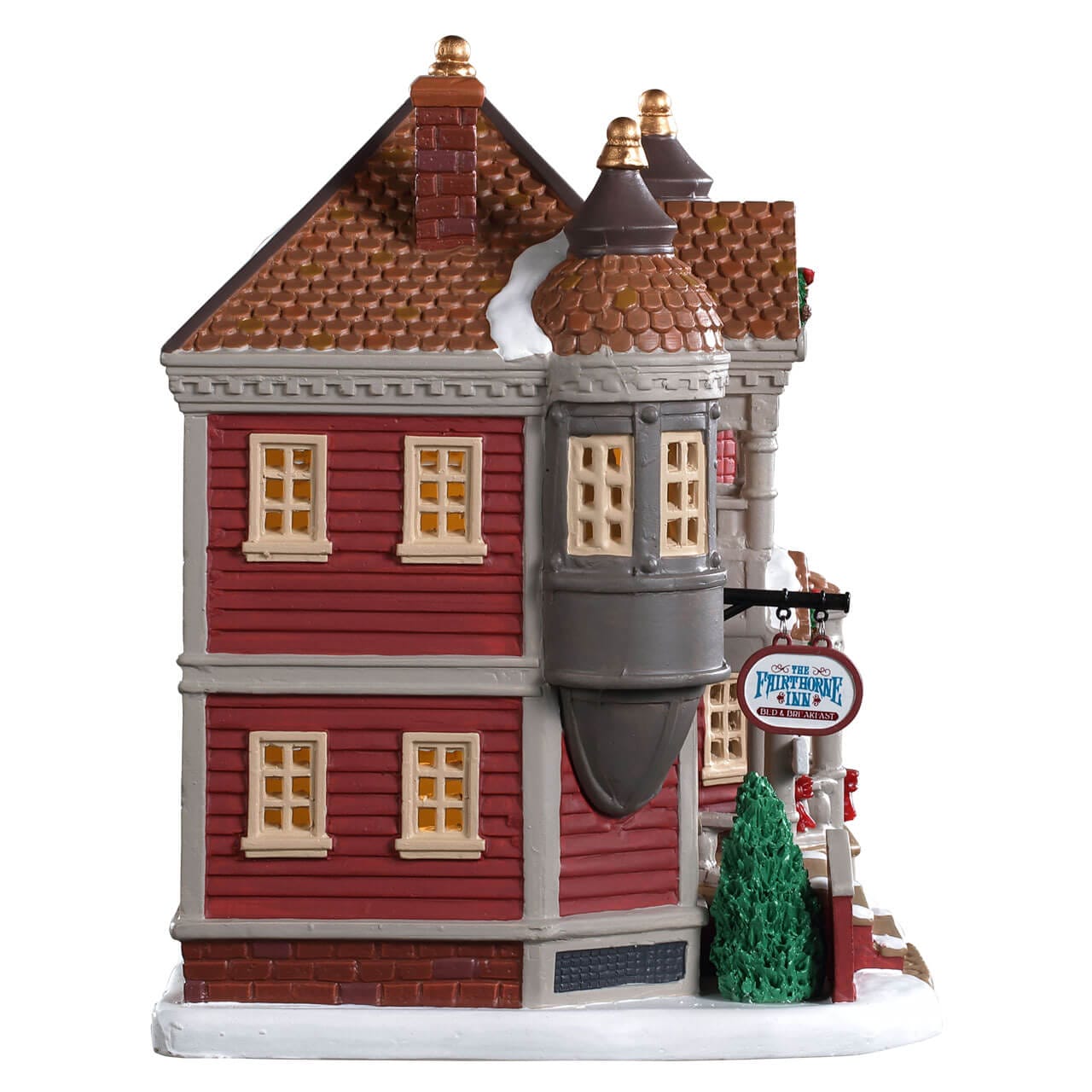 lemax-the-fairthorne-inn-b-timent-miniature-de-village image 4