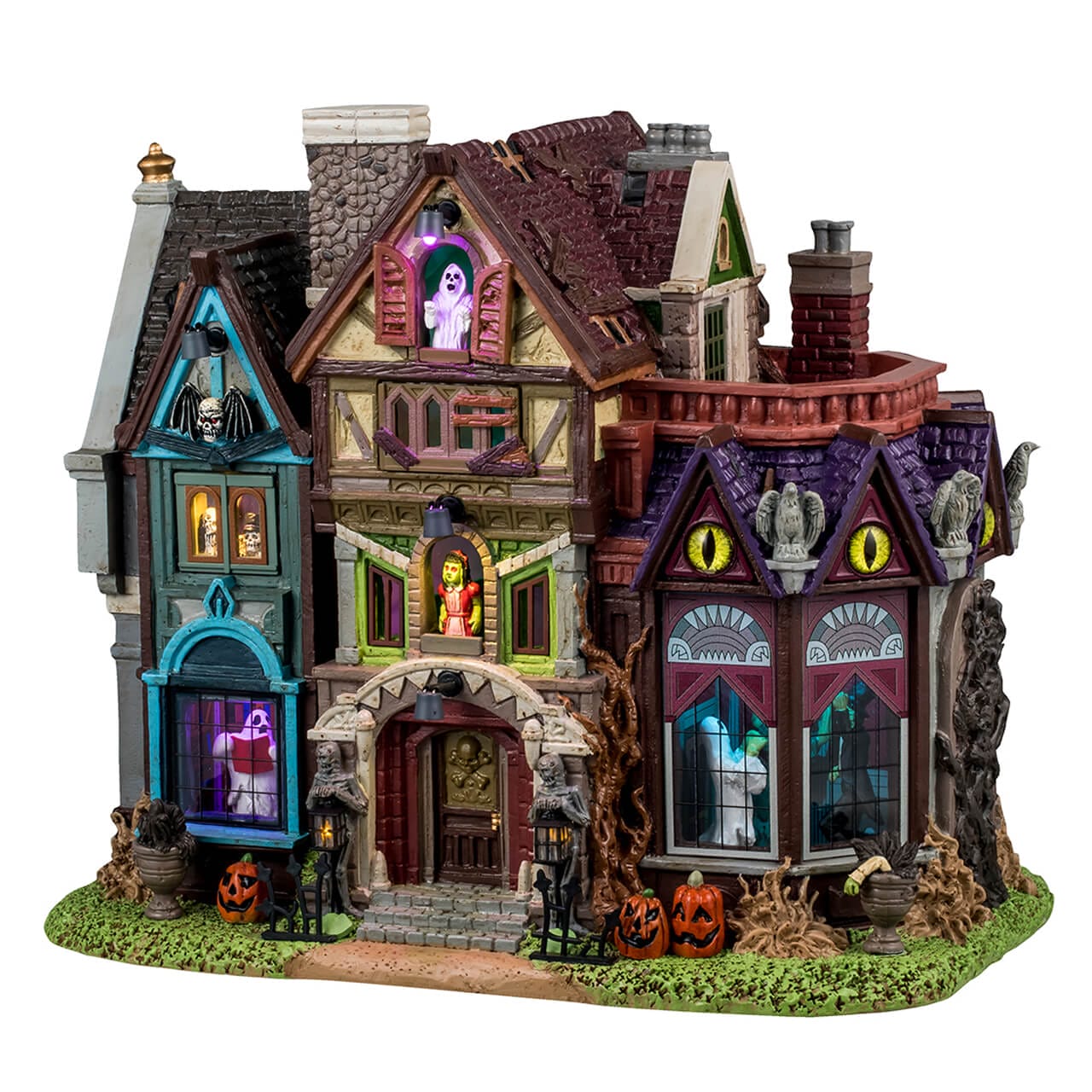 lemax-madness-manor-manoir-hant-lumineux-spooky-town image 1