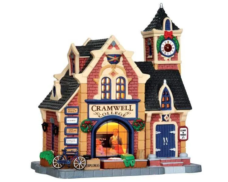 lemax-cramwell-college-b-timent-miniature-village-de-collection image 1