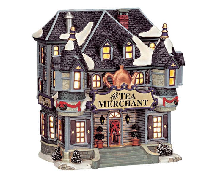 lemax-the-tea-merchant-boutique-miniature-marchand-de-th-de-collection image 1