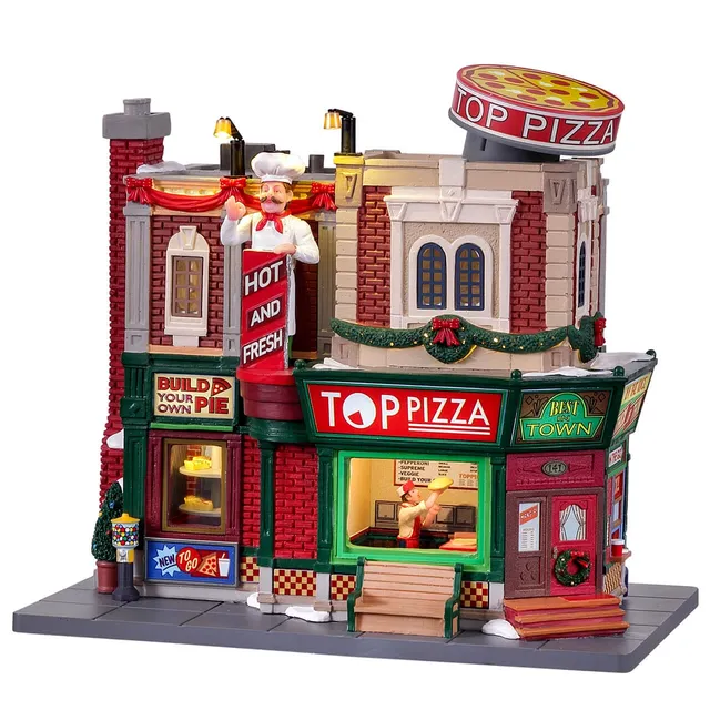 lemax-top-pizza-b-timent-de-village-miniature-harvest-crossing image 1