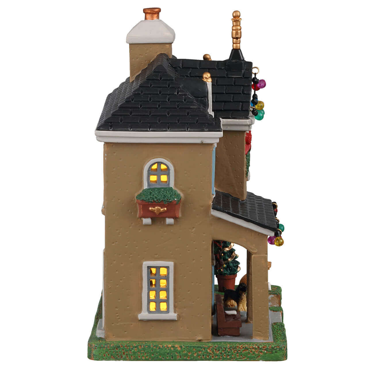 lemax-foster-residence-maison-miniature-illumin-e-caddington-village image 2