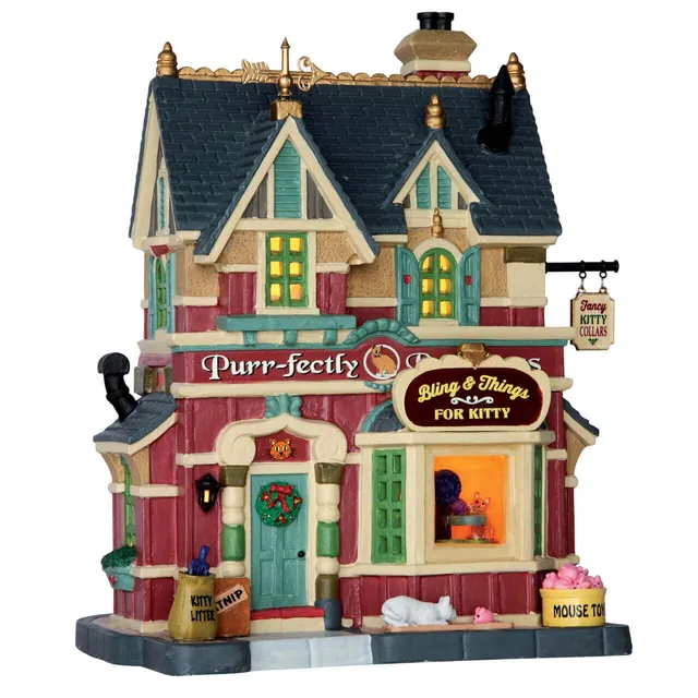 lemax-purr-fectly-precious-figurine-miniature-de-collection image 1
