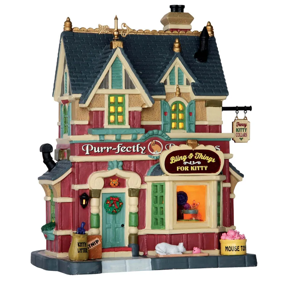 lemax-purr-fectly-precious-figurine-miniature-de-collection image 1