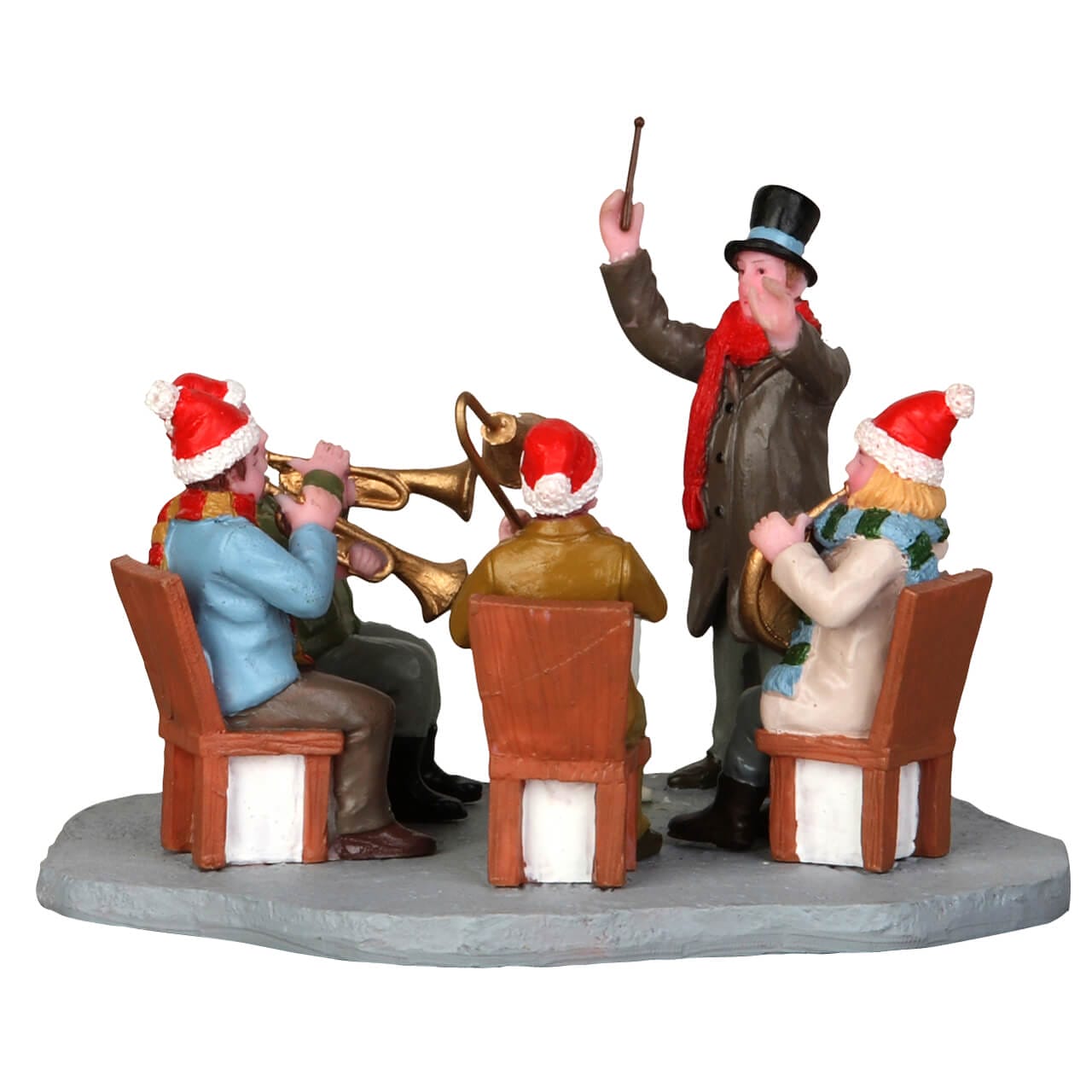 lemax-gazebo-band-sc-ne-orchestre-kiosque-village image 3