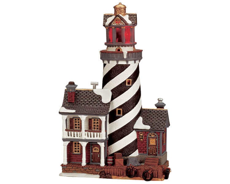 lemax-smuggler-s-cove-lighthouse-phare-village-miniature-c-tier image 1