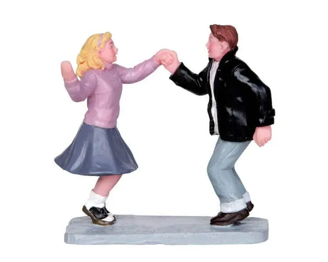 lemax-jukebox-dancers-figurine-miniature-village image 1