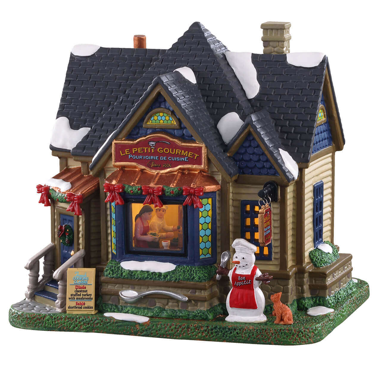 lemax-le-petit-gourmet-b-timent-miniature-restaurant-fran-ais image 1
