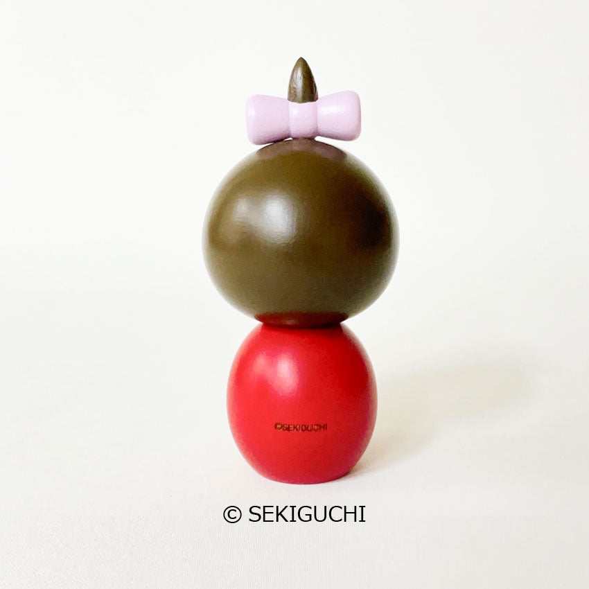 usaburo-kokeshi-monchhichi-chan-kimono-figurine-artisanale-12-cm image 3
