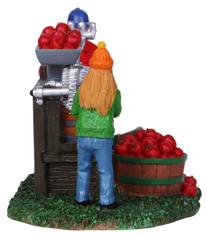 lemax-cider-pressing-dad-figurine-miniature-artisanale-de-collection image 2