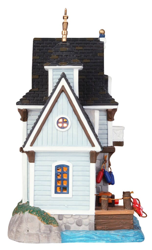 lemax-boathouse-hangar-bateaux-miniature image 3