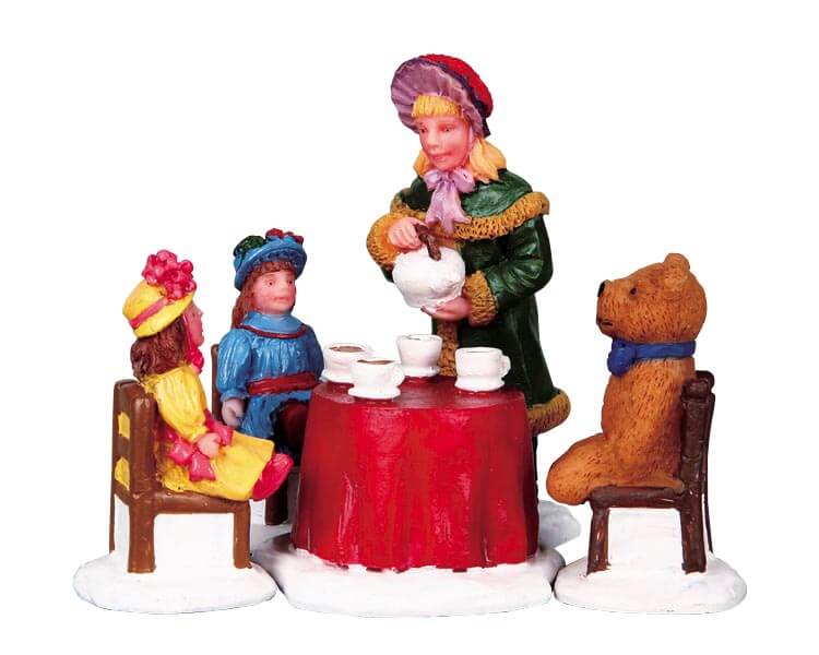 lemax-tea-teddy-figurine-miniature-ourson-th-de-no-l image 1