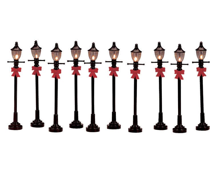 lemax-gas-street-lamp-lampadaire-miniature-de-village image 1