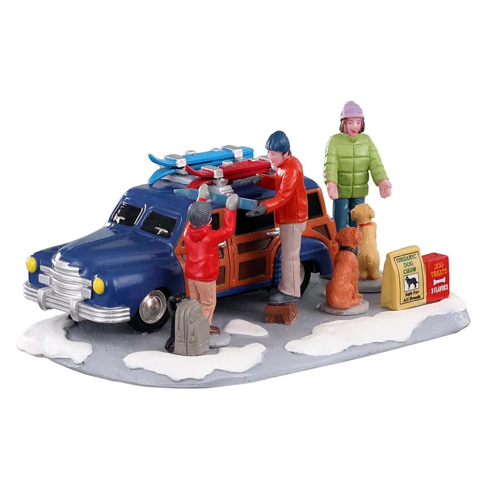 lemax-winter-vacation-figurine-miniature-vail-village image 1
