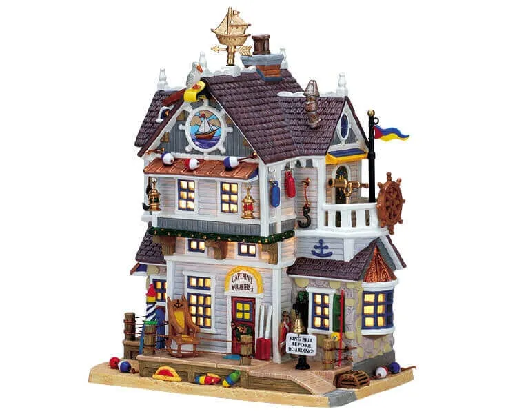 lemax-captain-andrew-s-residence-maison-lumineuse-miniature image 1