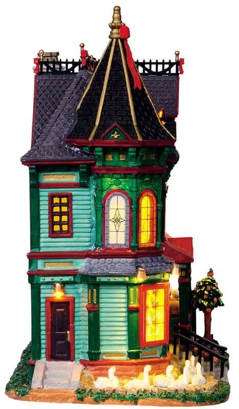 lemax-12-days-of-christmas-manor-b-timent-miniature-village-de-no-l image 3